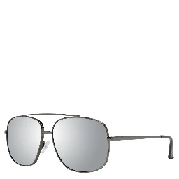 Gray Metal Sunglasses