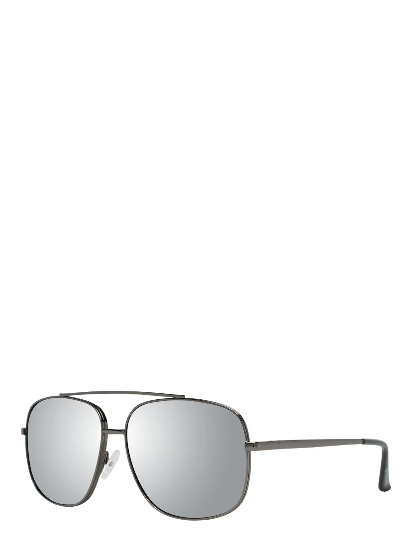 Gray Metal Sunglasses