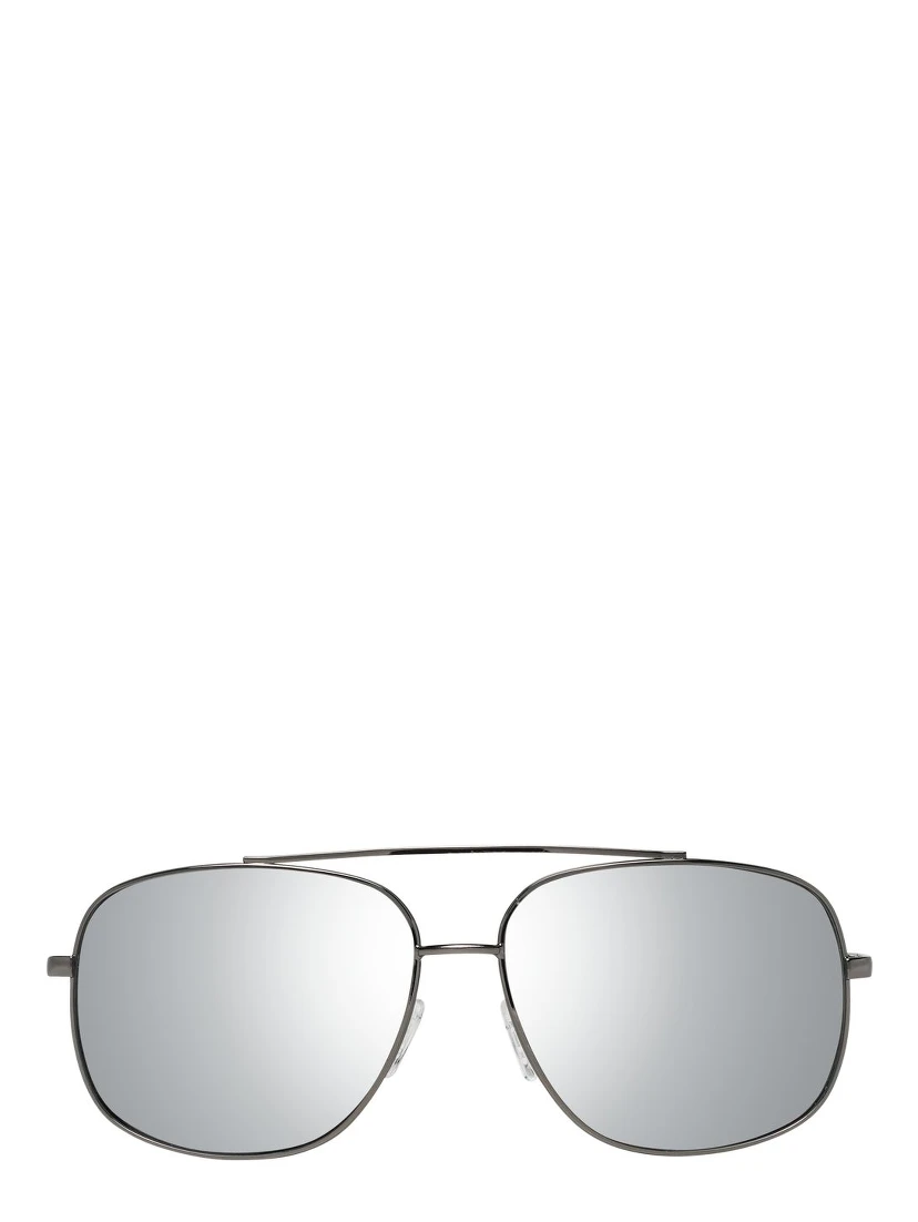 Gray Metal Sunglasses