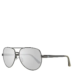 Gray Metal Sunglasses