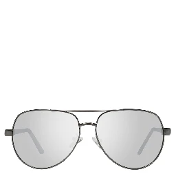 Gray Metal Sunglasses