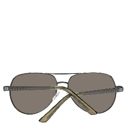 Gray Metal Sunglasses
