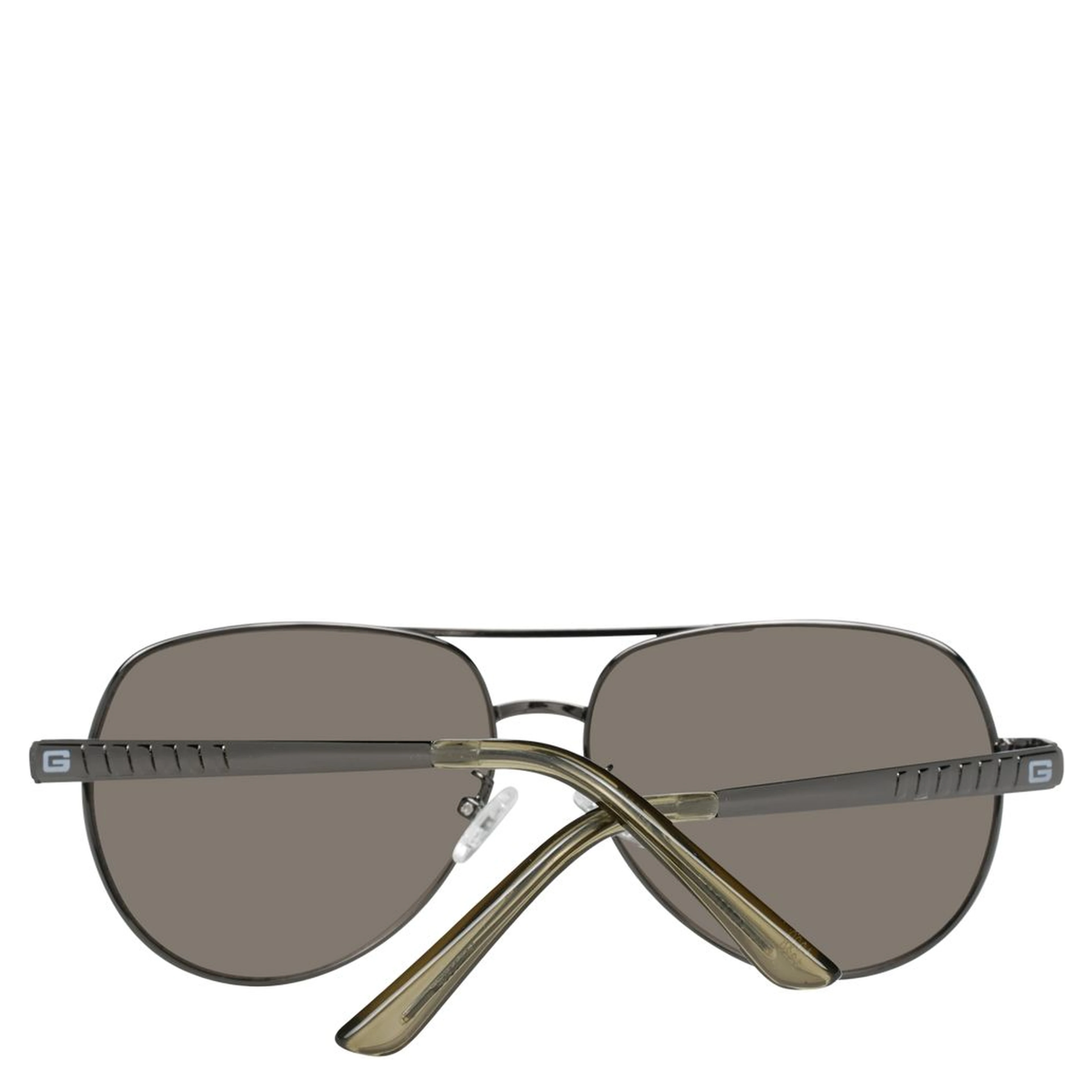 Gray Metal Sunglasses