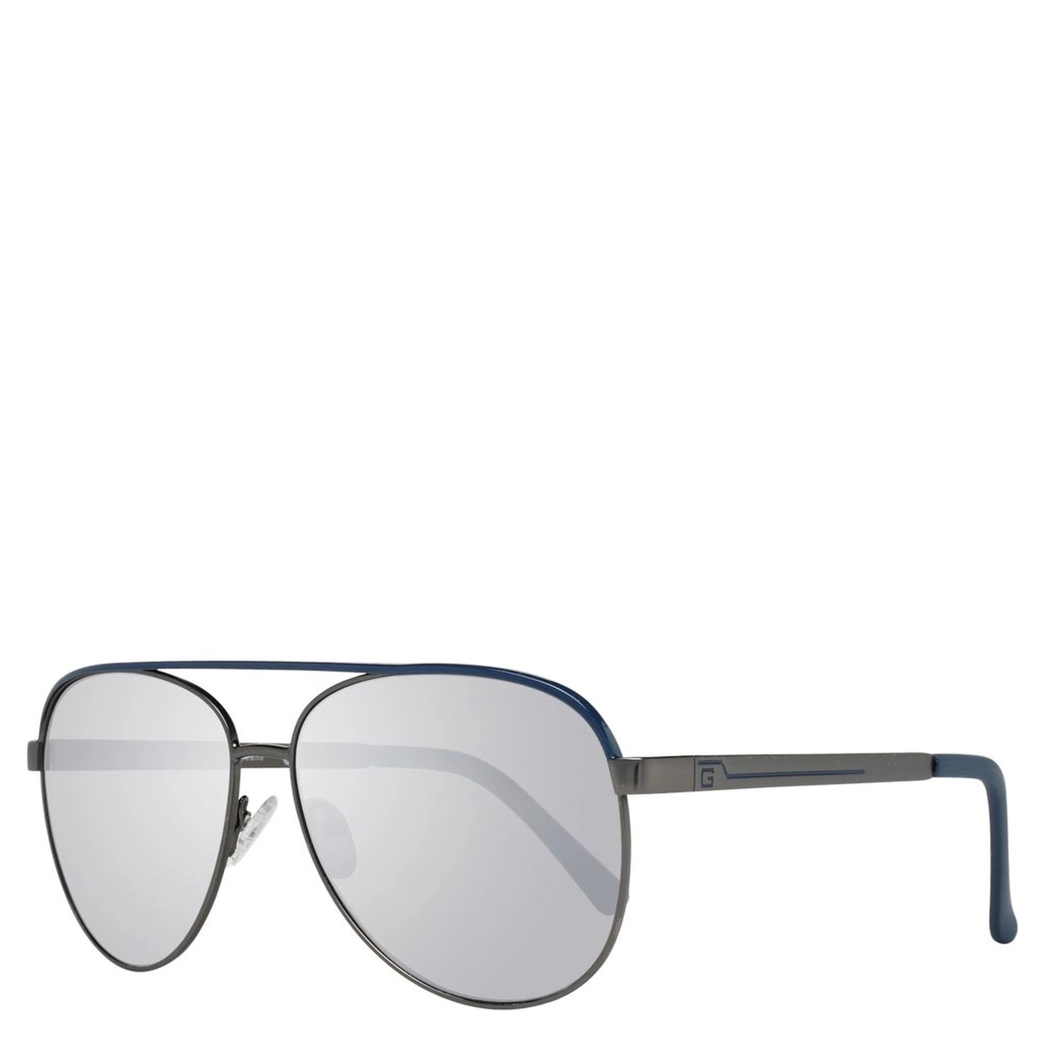 Gray Metal Sunglasses