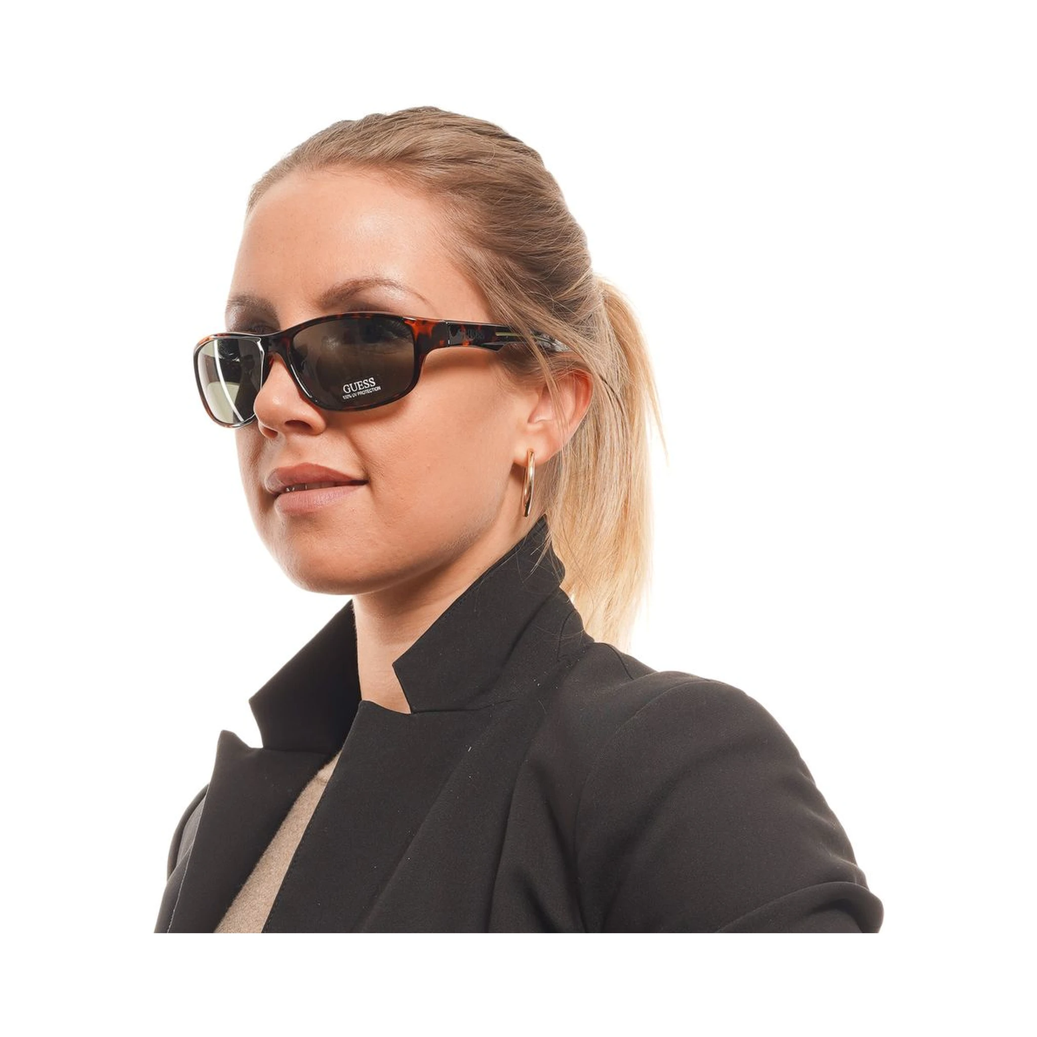 Brown Plastic Sunglasses