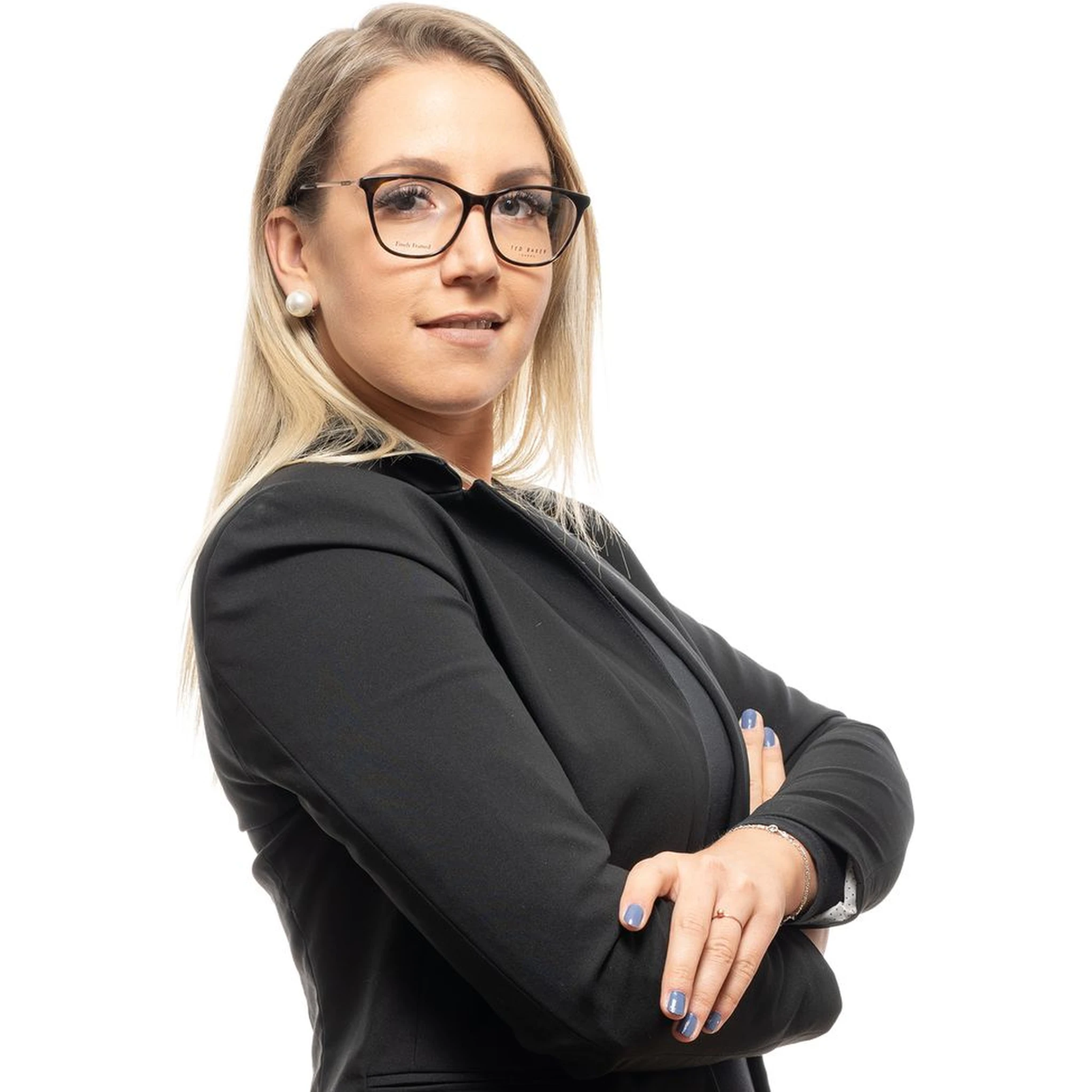 Brown Plastic Glasses (Frames)