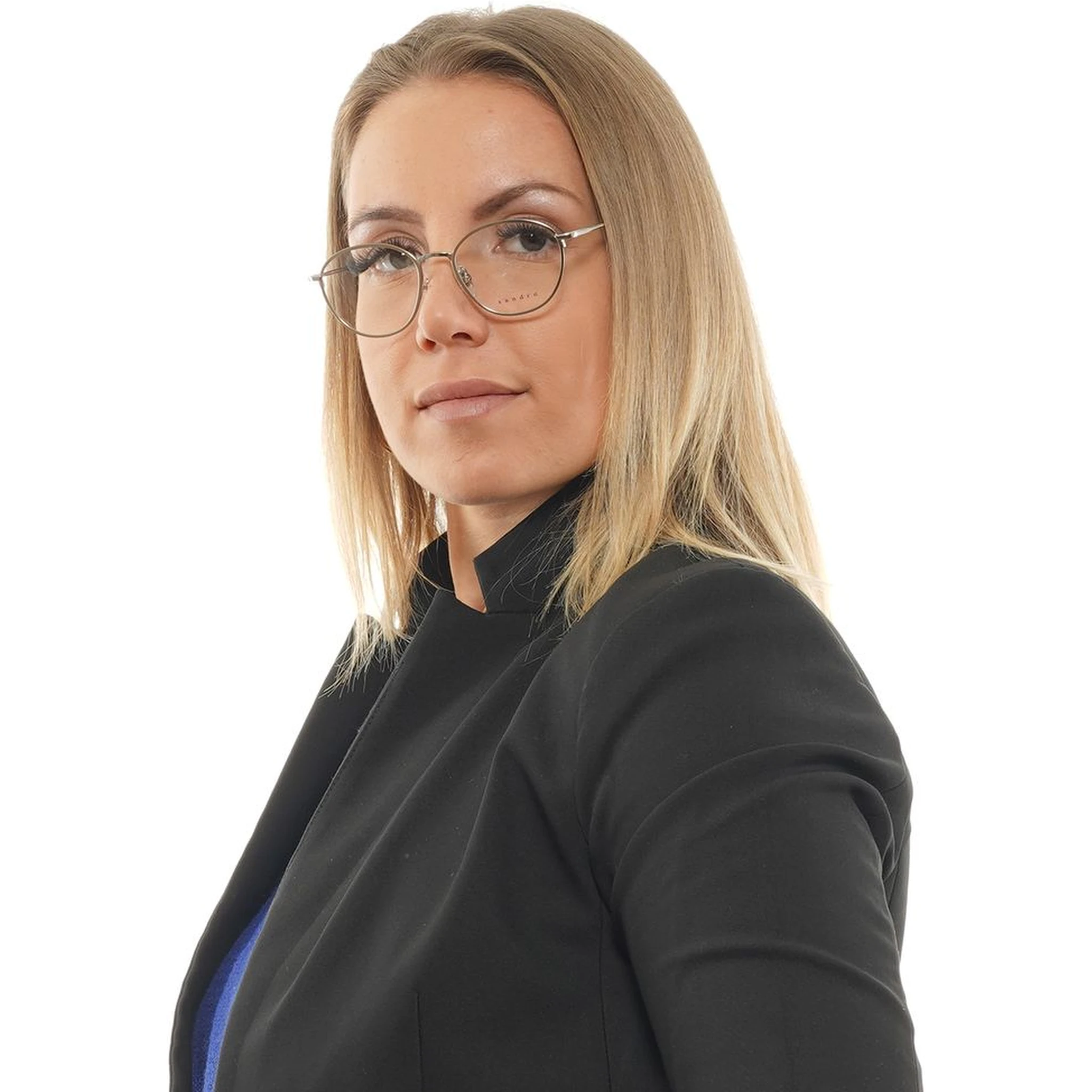 Silver Stainless Steel Glasses (Frames)