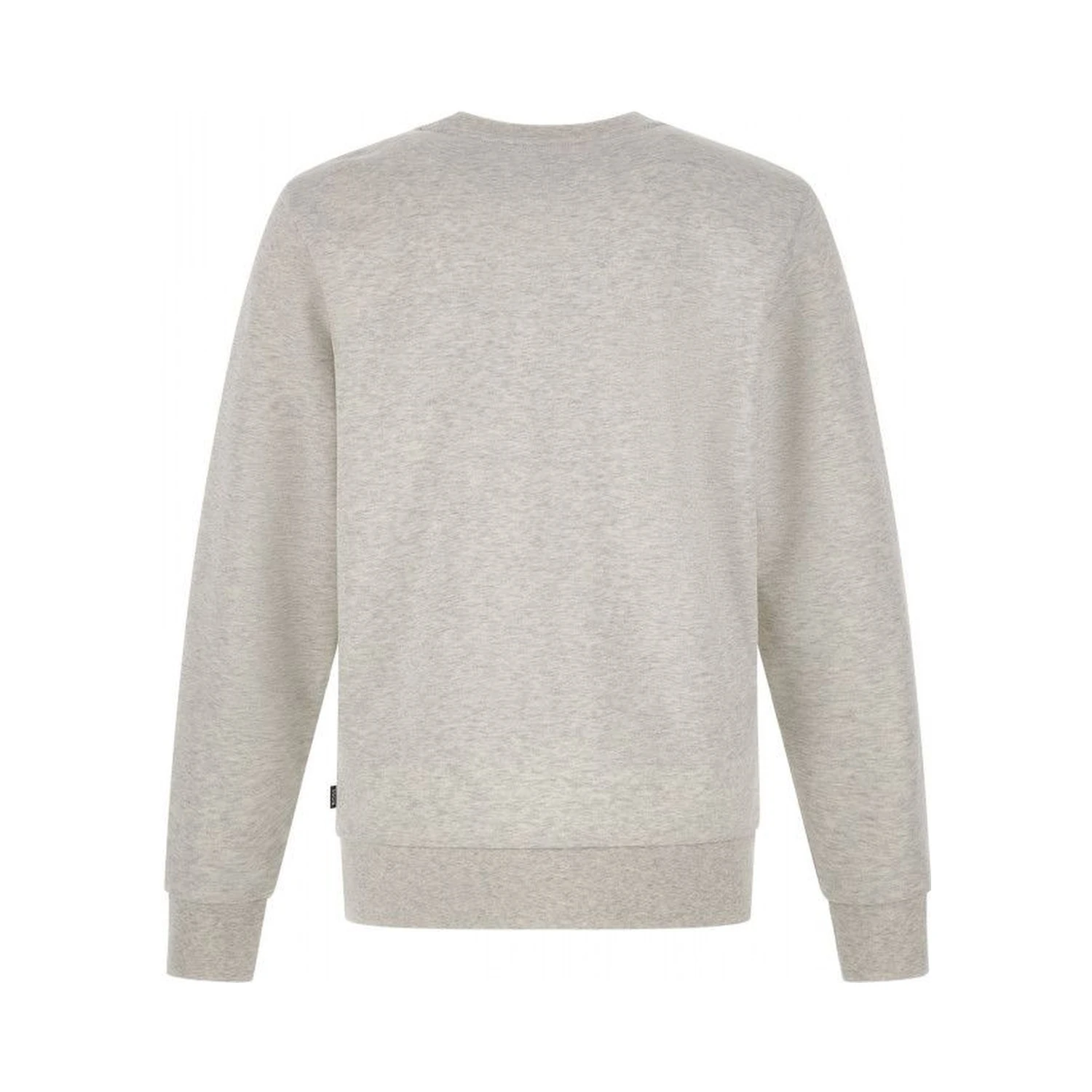 Grey Cotton Logo Details Sweatshirt
