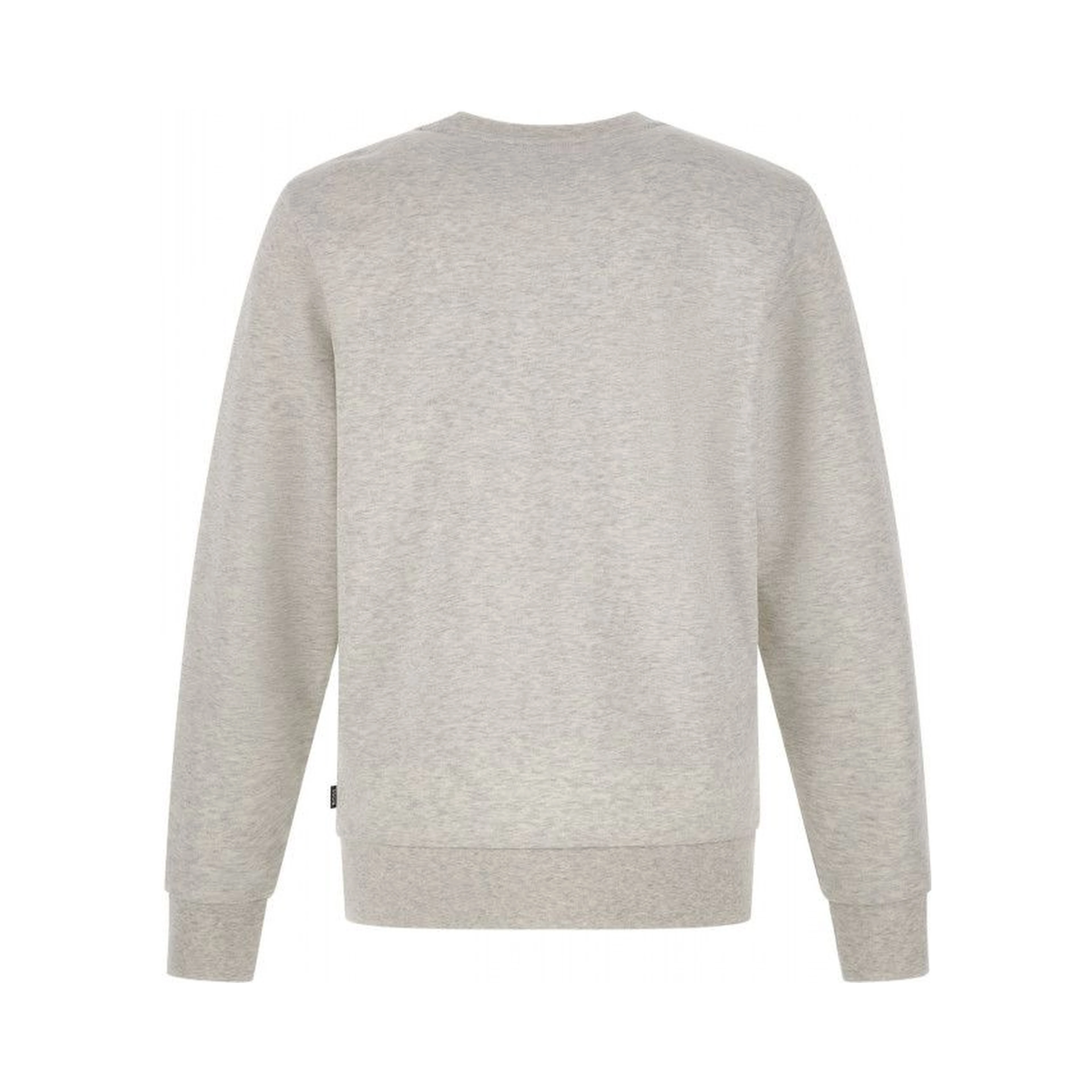 Grey Cotton Logo Details Sweatshirt