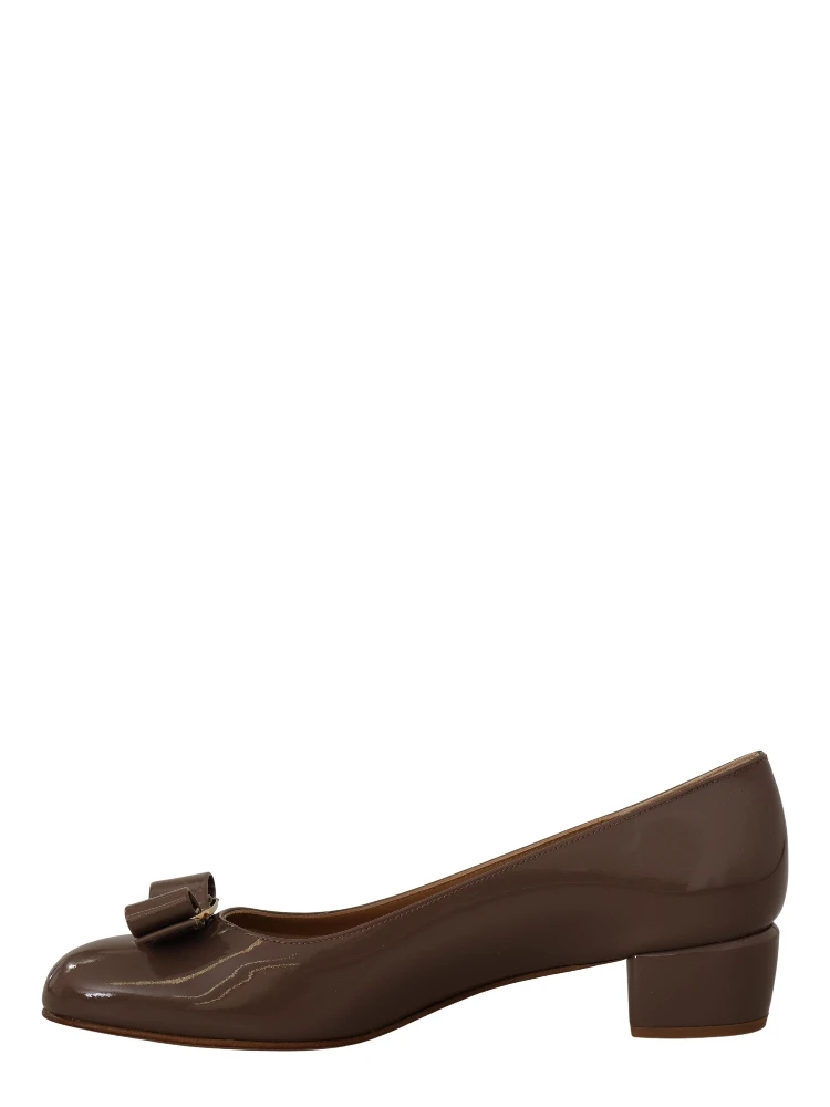 Brown Naplak Calf Leather Pumps Shoes alternative