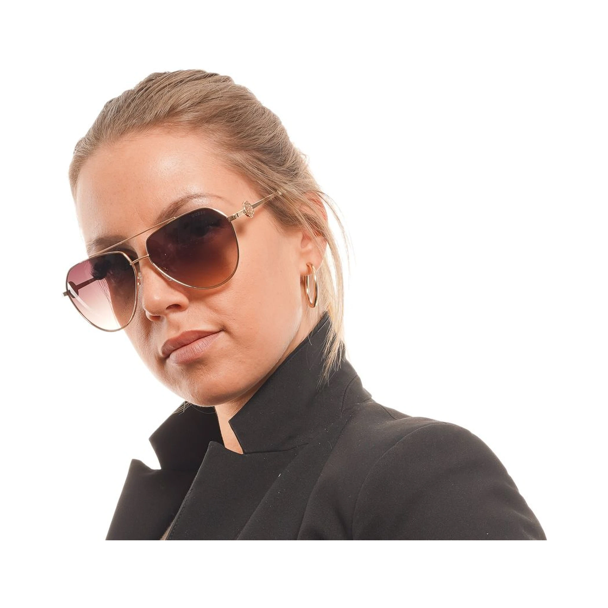 Gold Metal Sunglasses