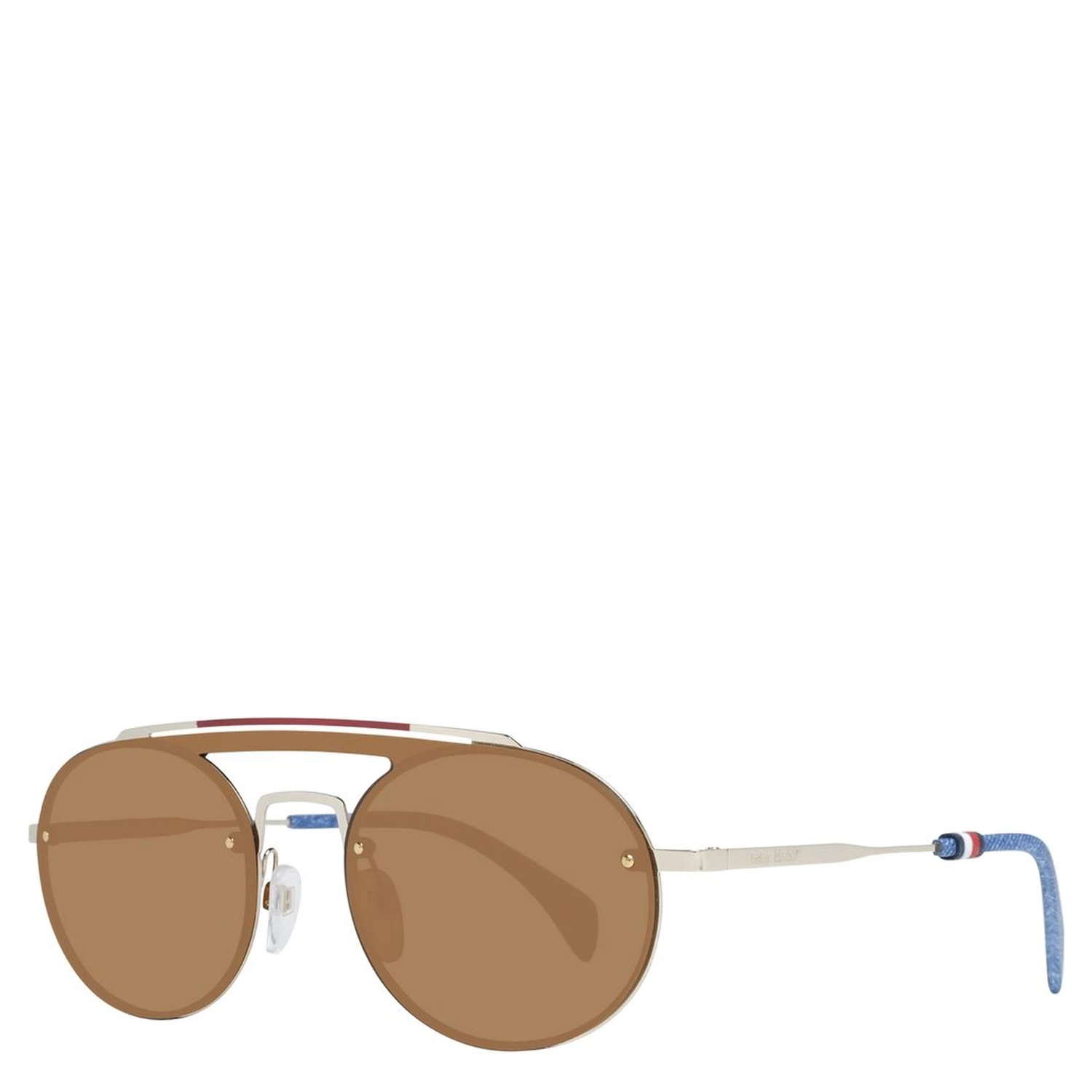 Gold Metal & Plastic Sunglasses