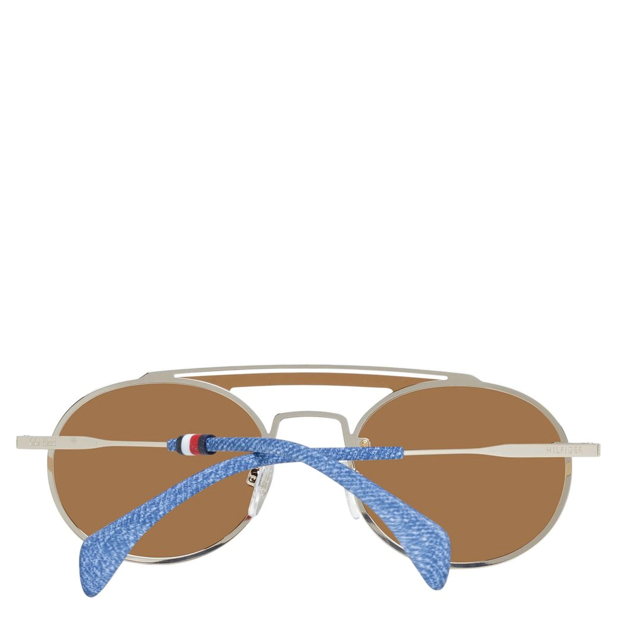 Gold Metal & Plastic Sunglasses