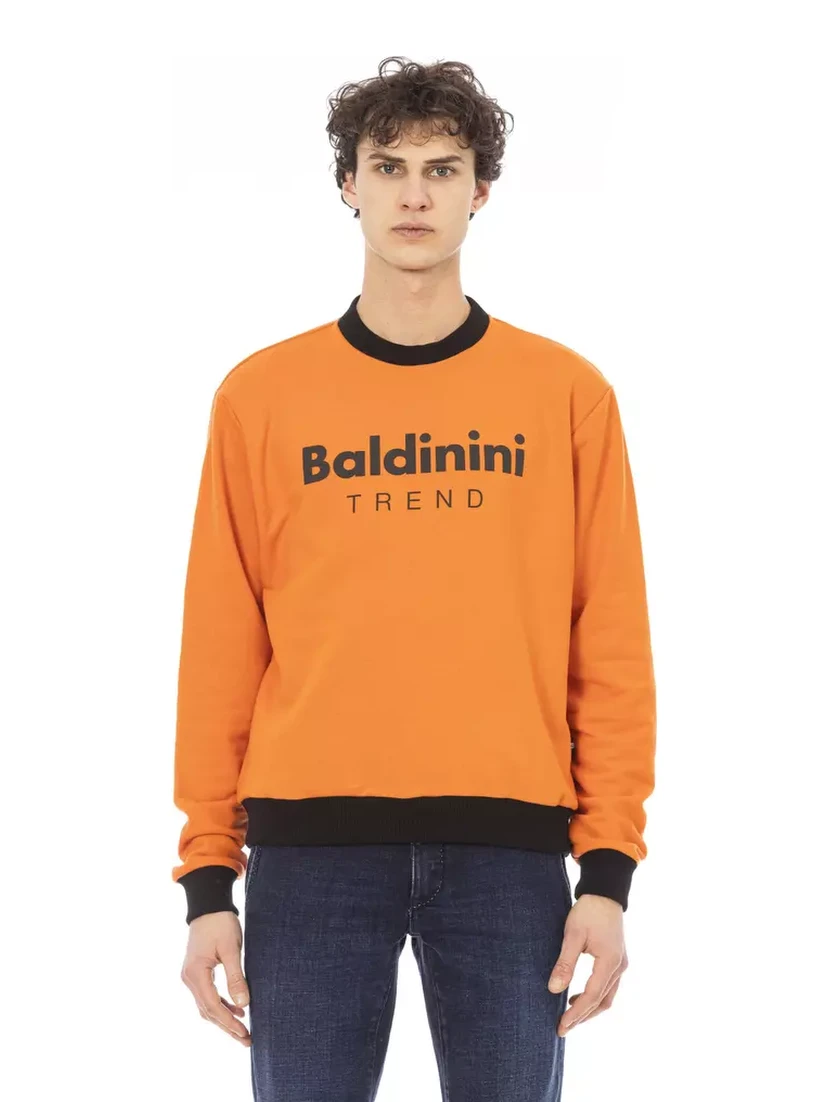 Orange Cotton Sweater