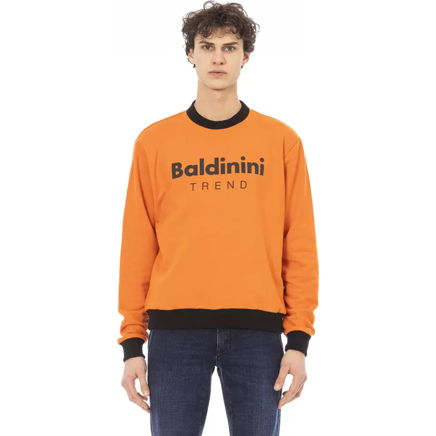Orange Cotton Sweater