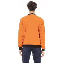 Orange Cotton Sweater