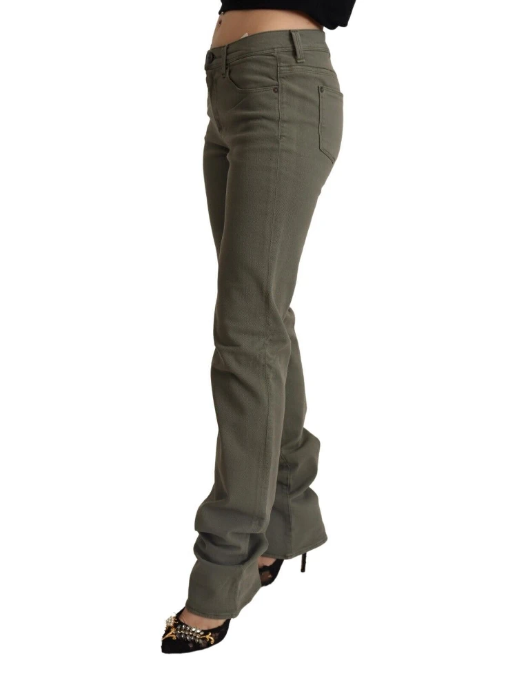 Gray Low Waist Cotton Skinny Denim Trouser Jeans alternative