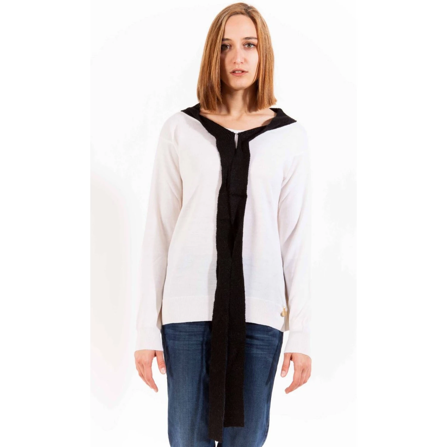 White Wool Sweater