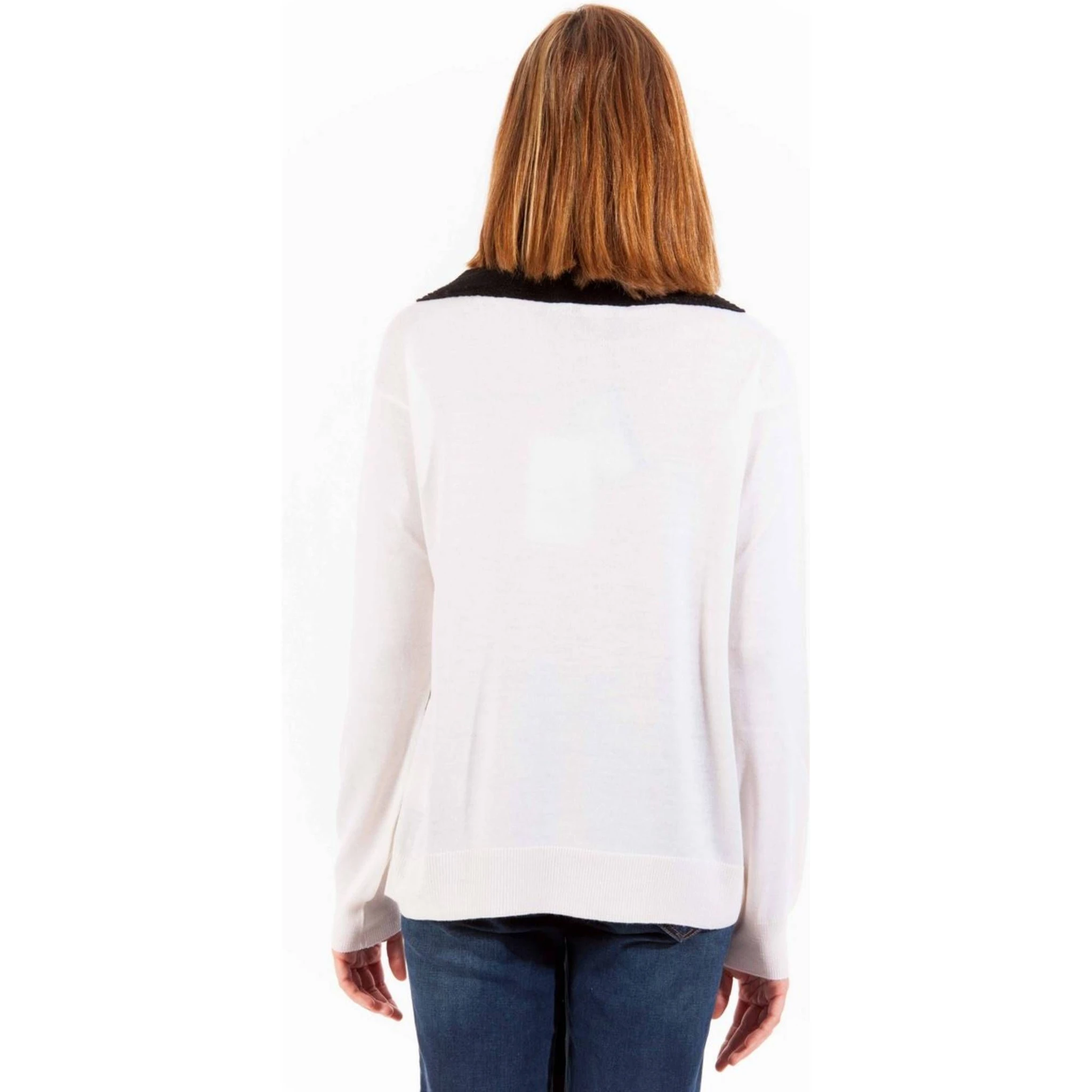 White Wool Sweater