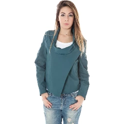 Green Polyamide Jackets & Coat