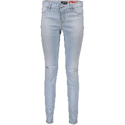 Blue Cotton Jeans Denim