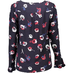 Blue Viscose Sweater