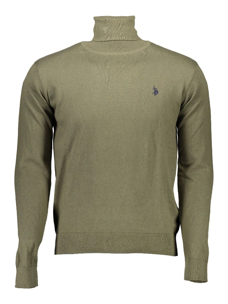 Green Cotton Sweater