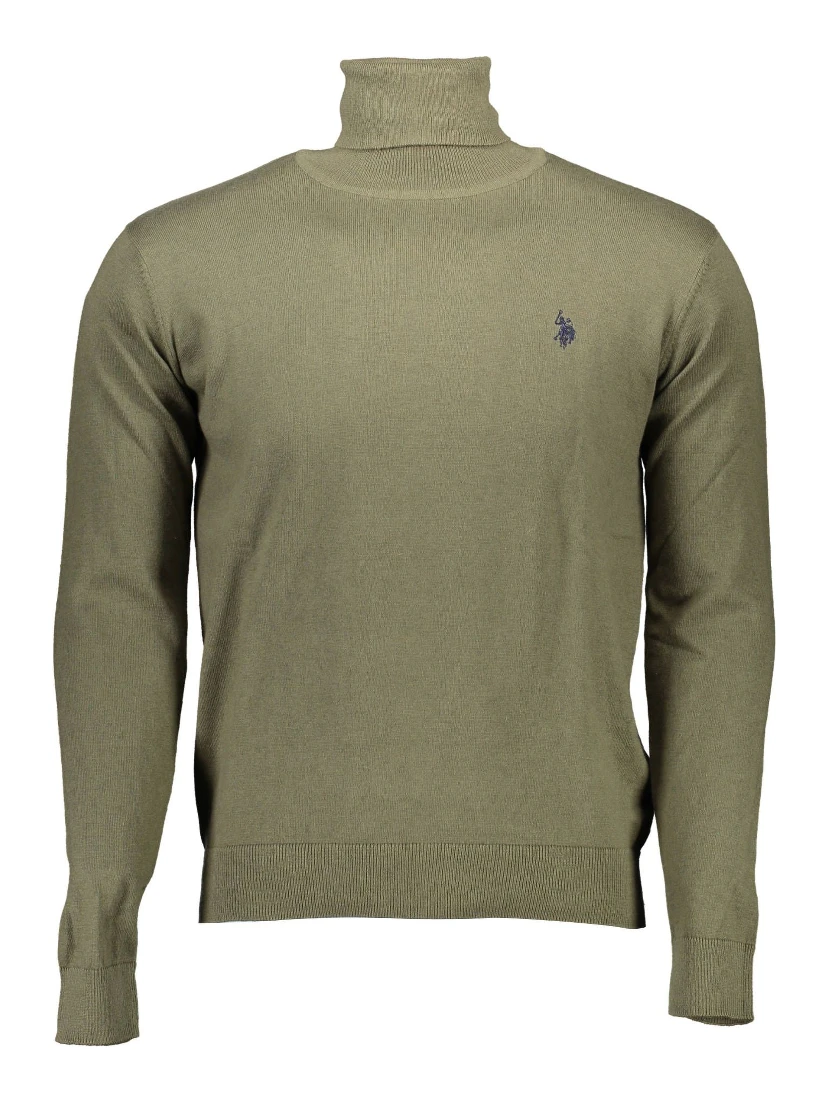 Green Cotton Sweater