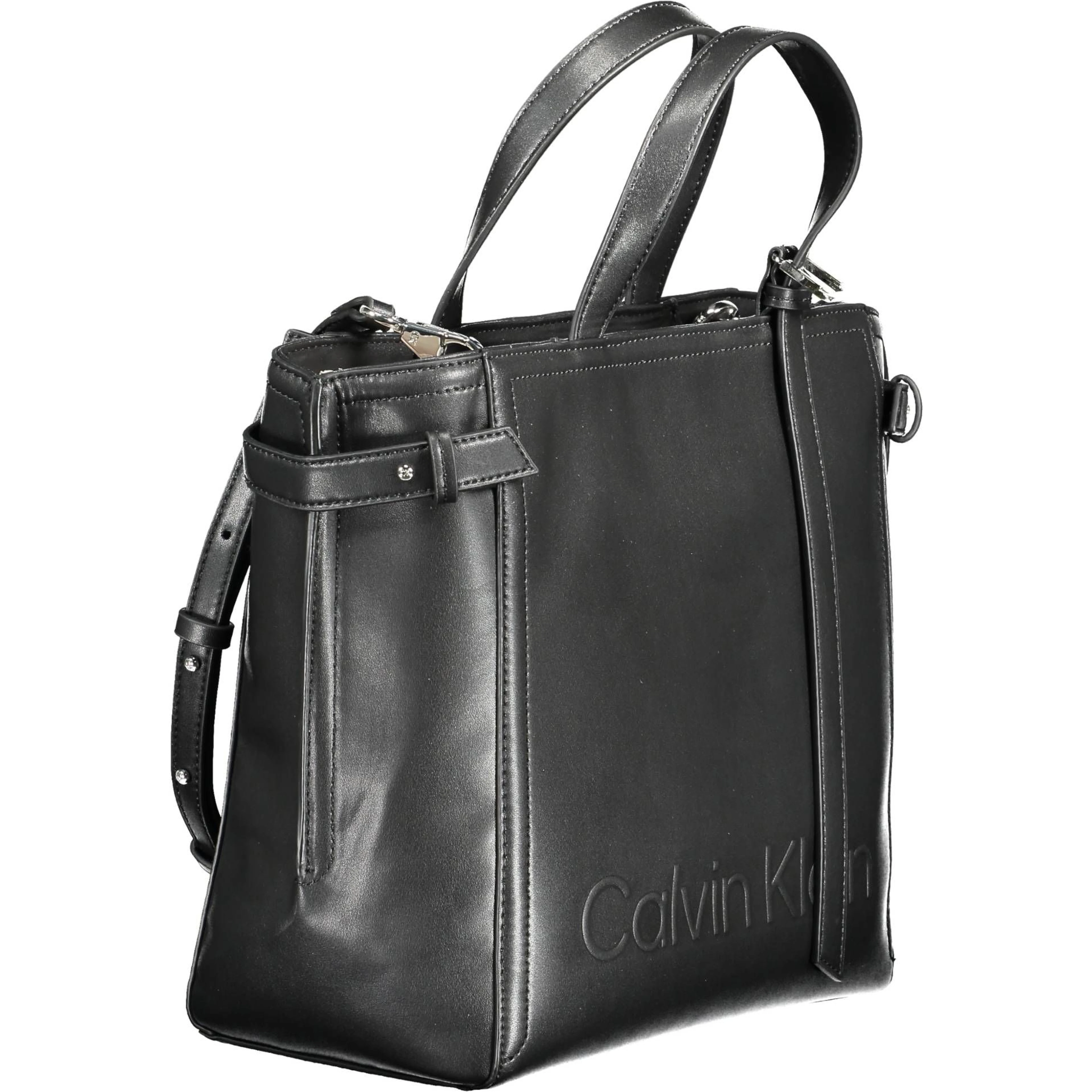 Black women's tote handbag