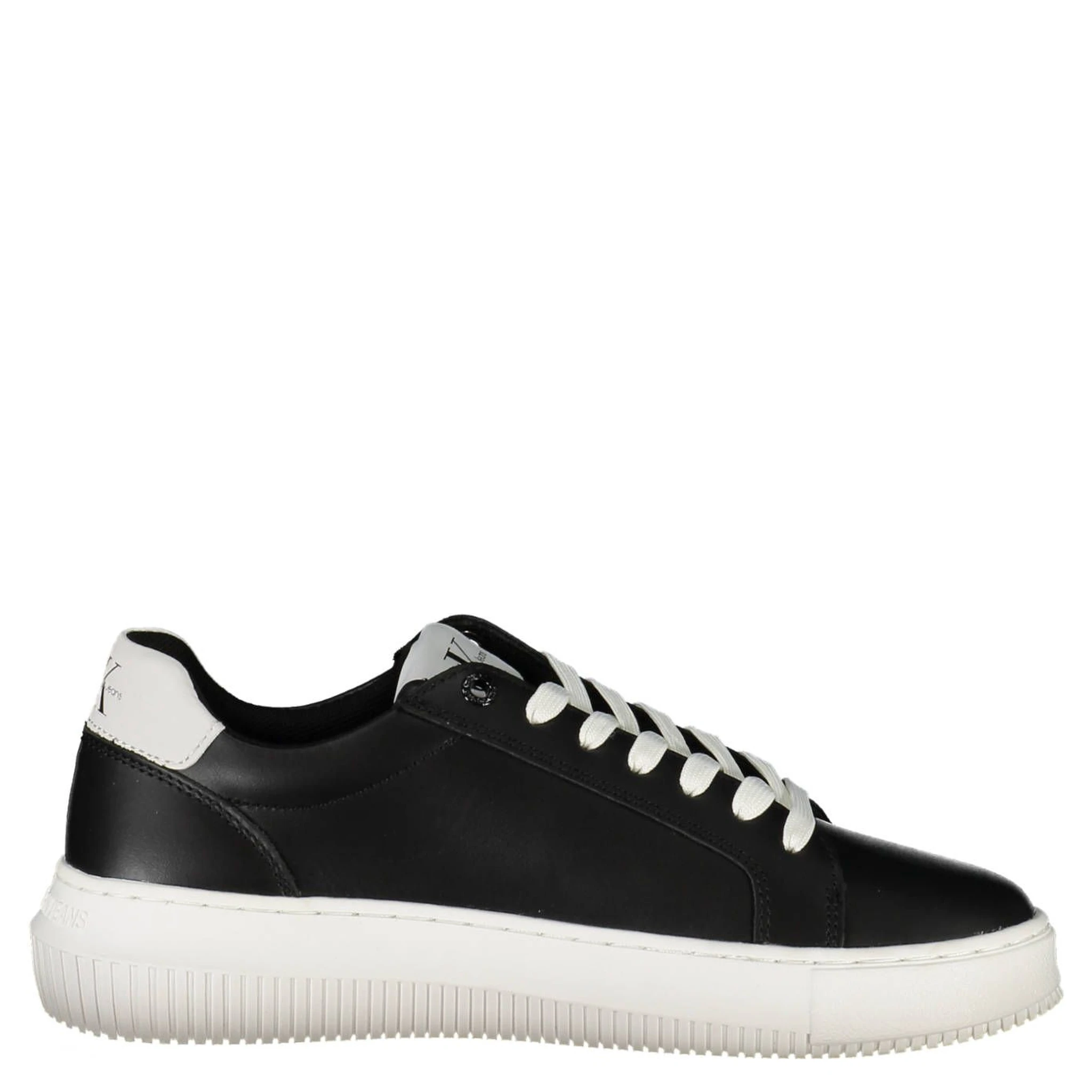 Black Polyester Sneaker