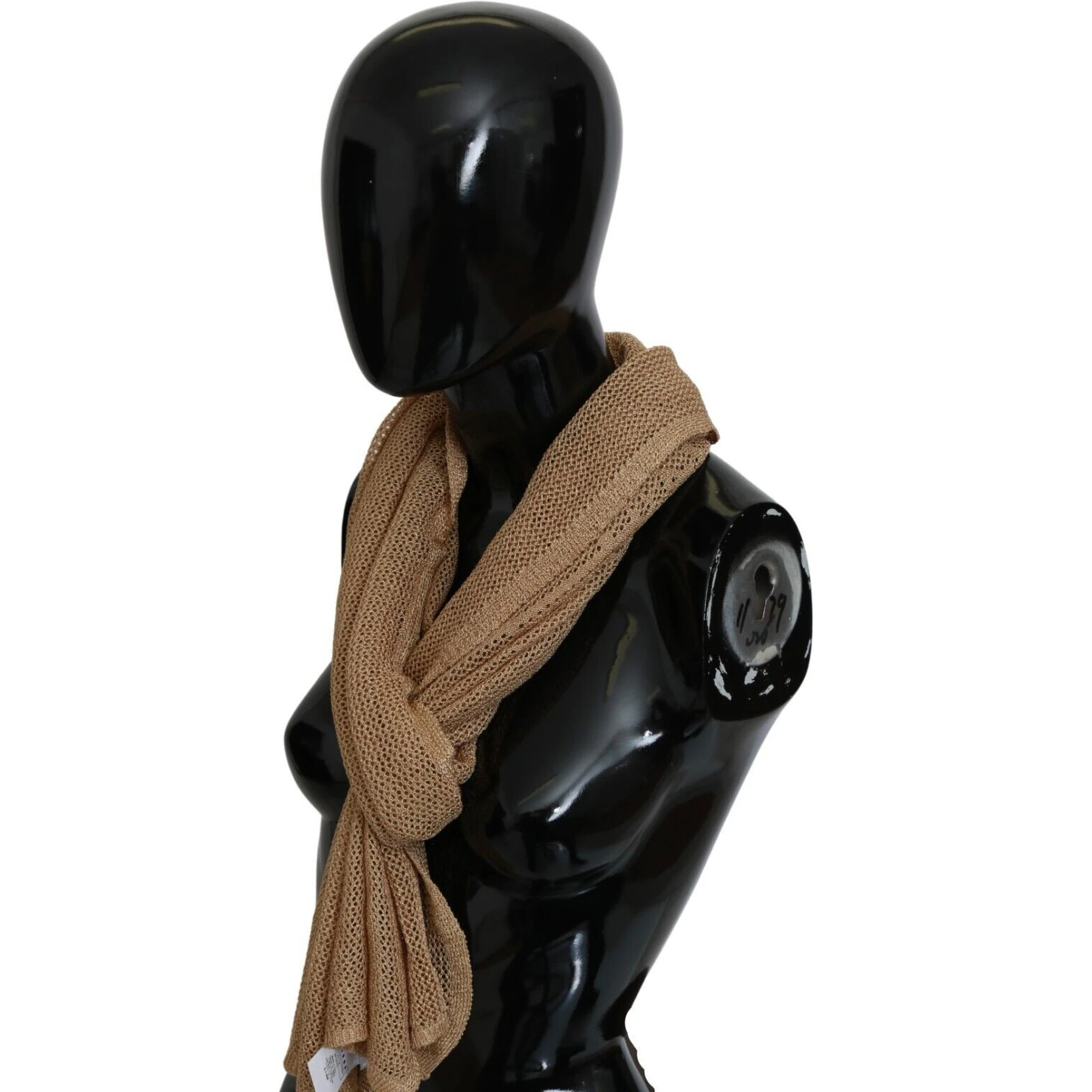 Brown Neck Wrap Winter Shawl Foulard Scarf