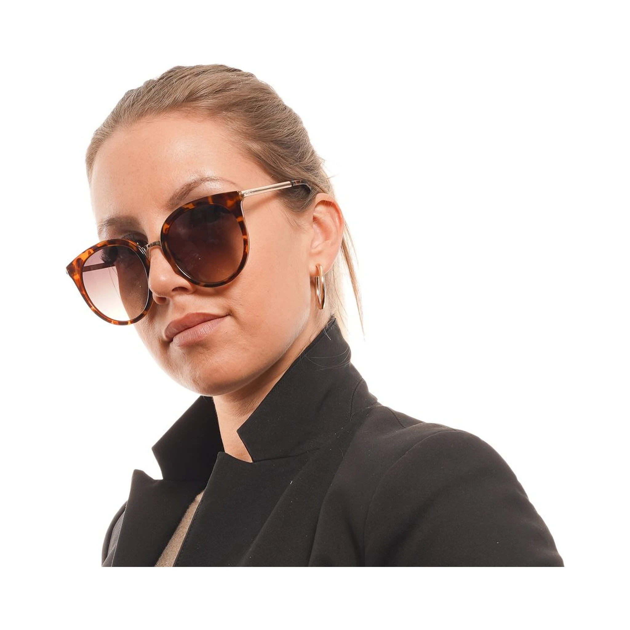 Brown Plastic Sunglasses