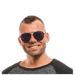 Black Metal Sunglasses