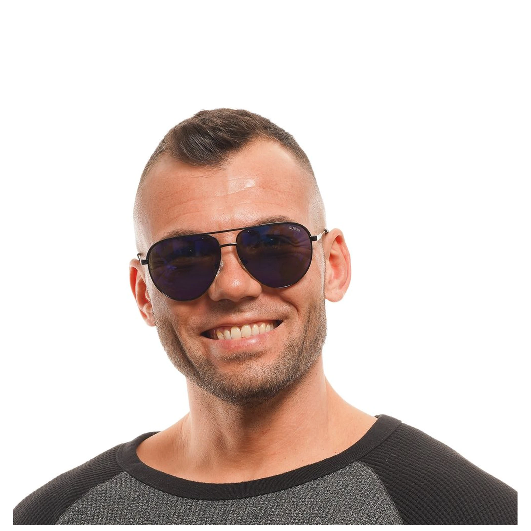 Black Metal Sunglasses