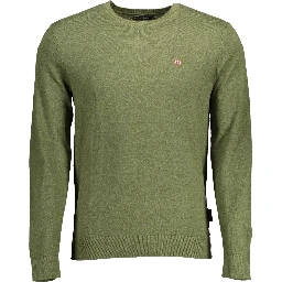 Green Cotton Sweater