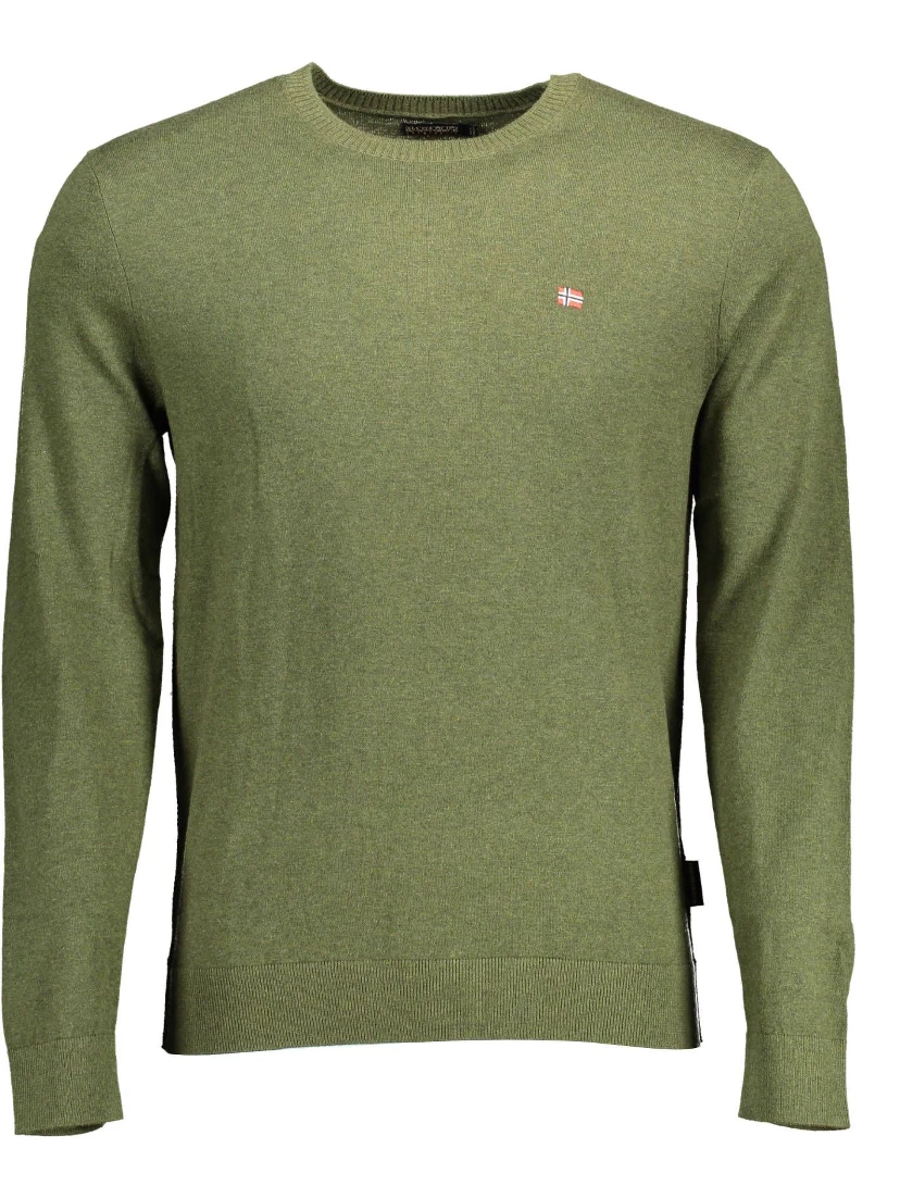 Green Cotton Sweater