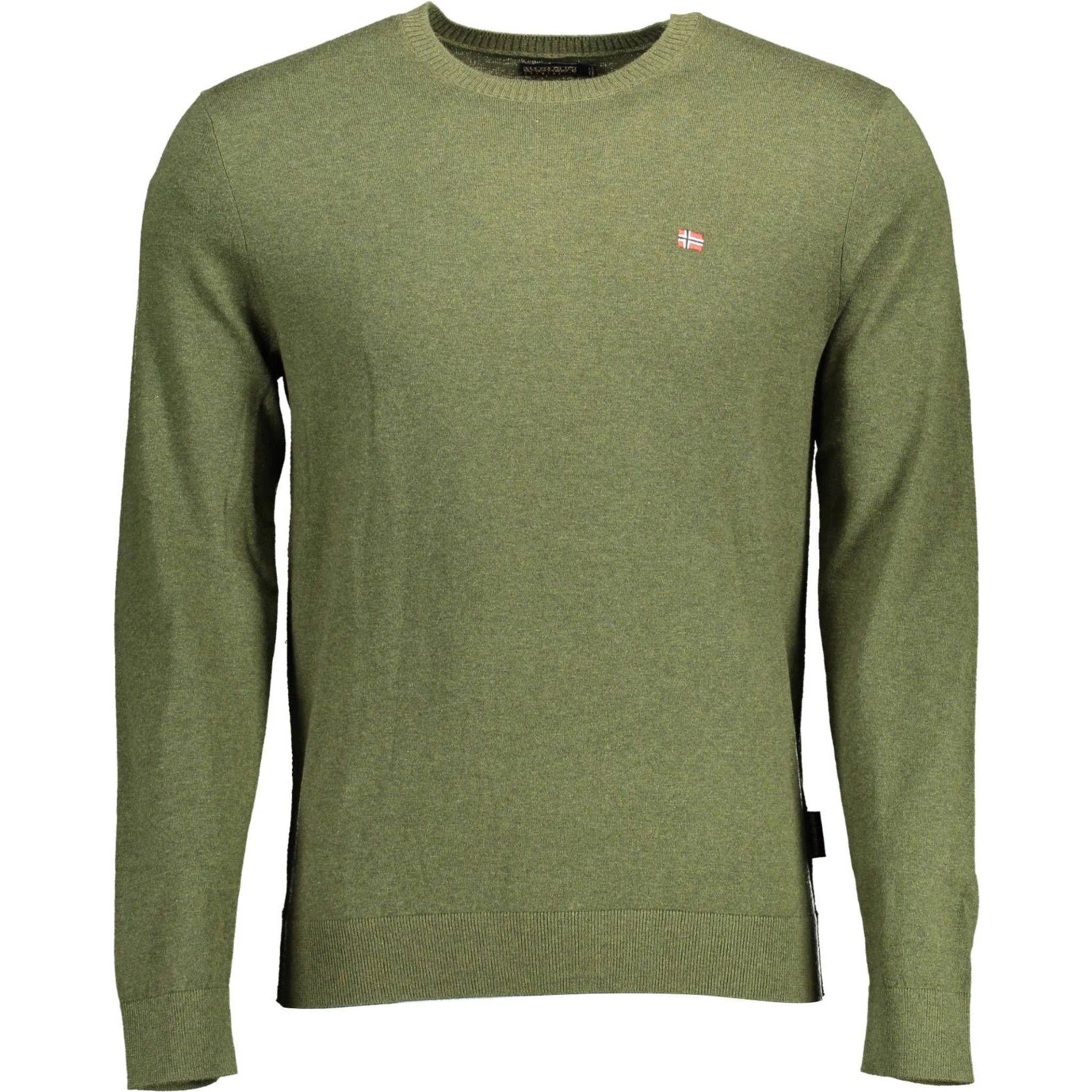 Green Cotton Sweater