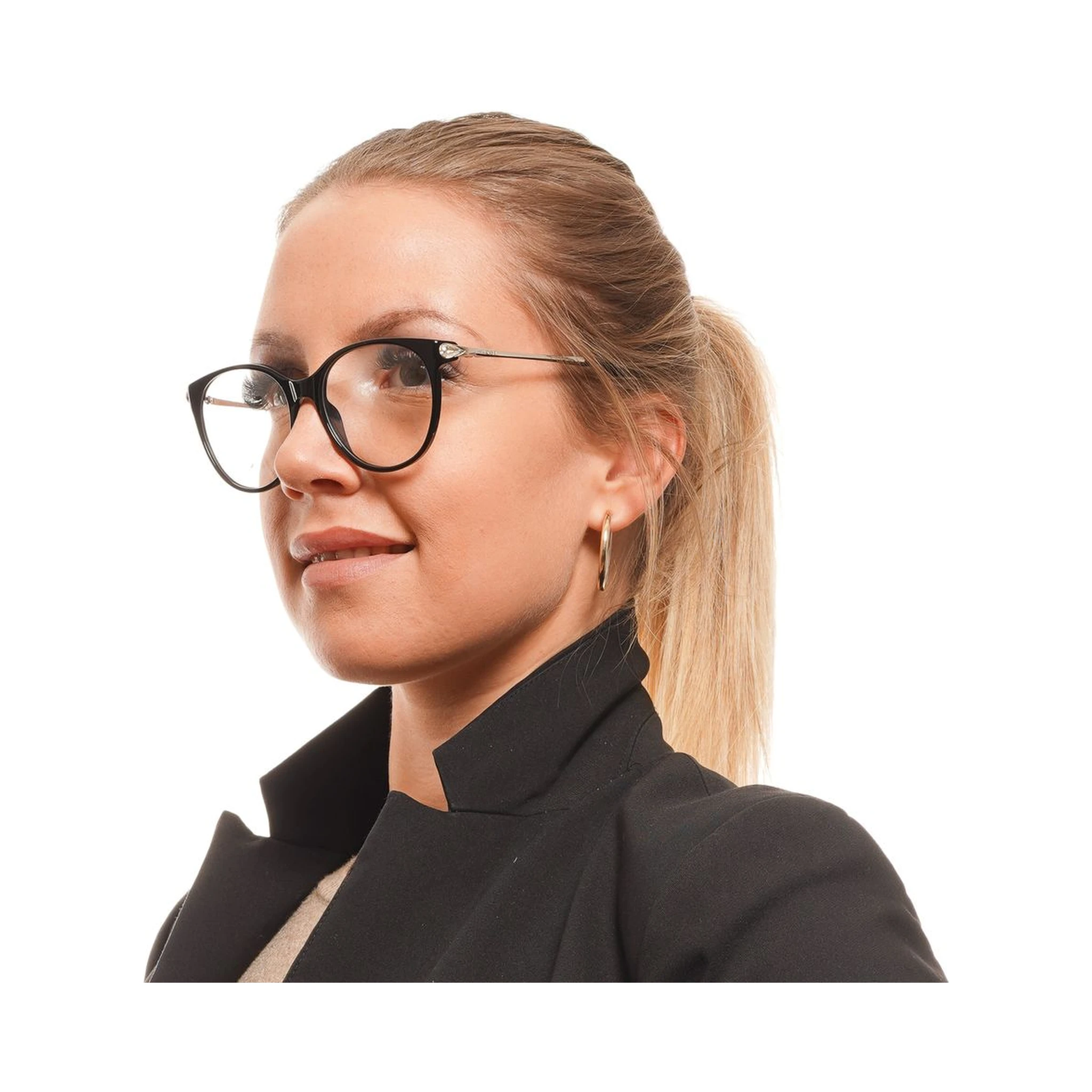 Black Acetate Glasses (Frames)