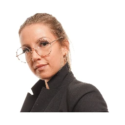 Pink Metal Glasses (Frames)