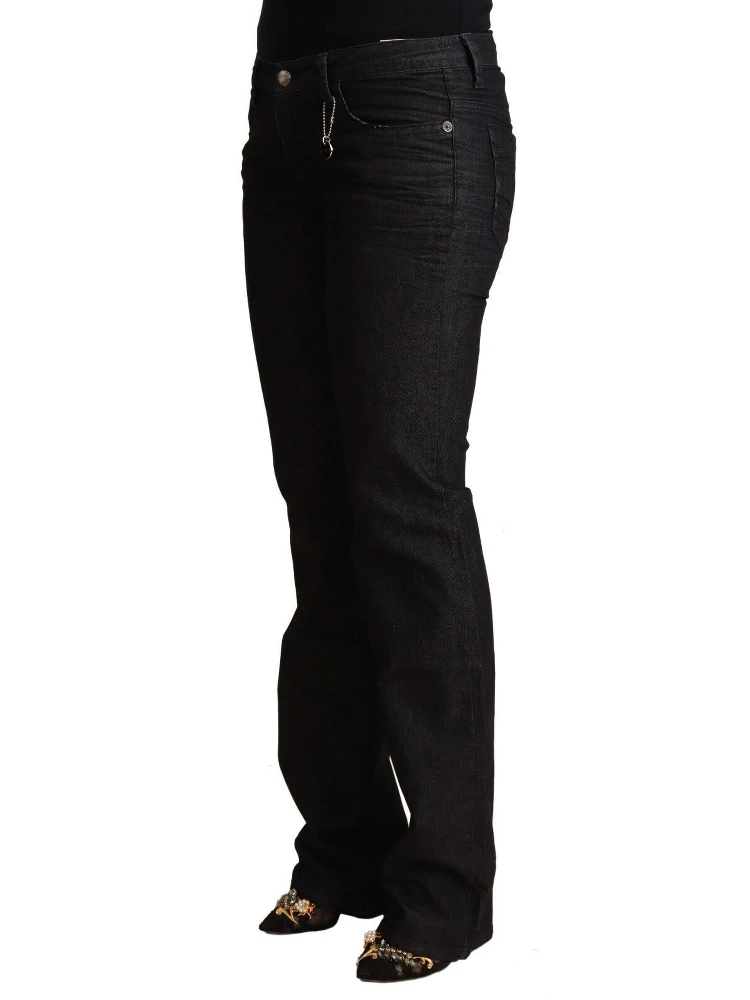 Black Cotton Low Waist Skinny Jeans alternative