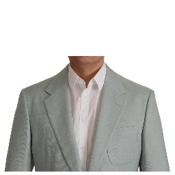 Light Green Cashmere Silk Blazer