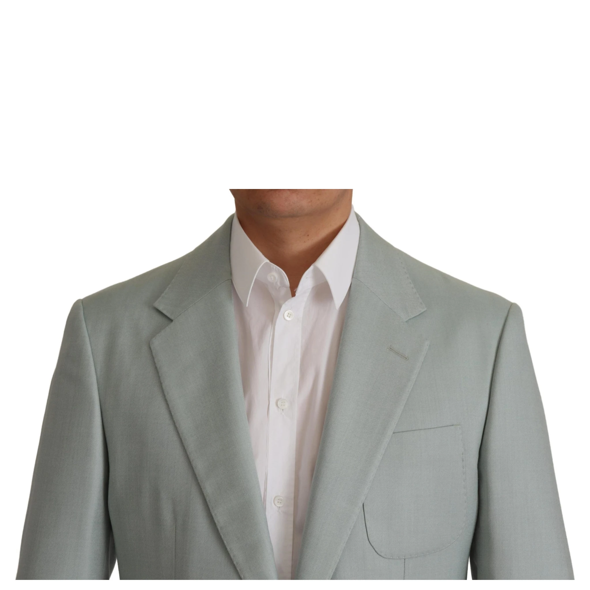 Light Green Cashmere Silk Blazer