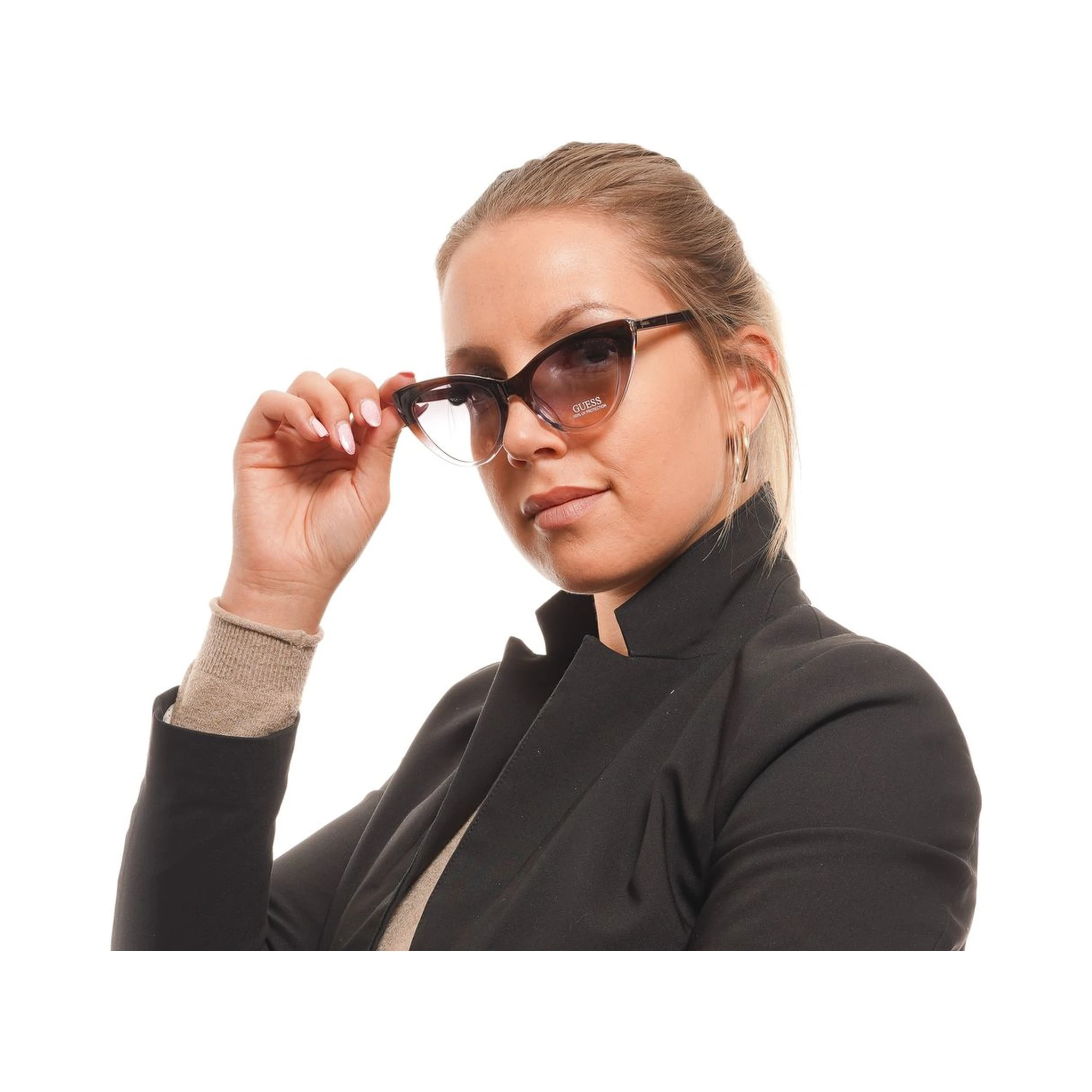 Brown Plastic Sunglasses