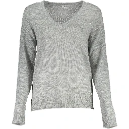 Gray Nylon Sweater