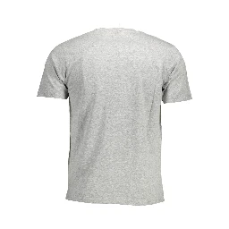 Gray Cotton T-Shirt
