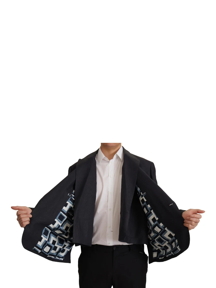 Blue Linen Formal Mens Blazer Jacket alternative
