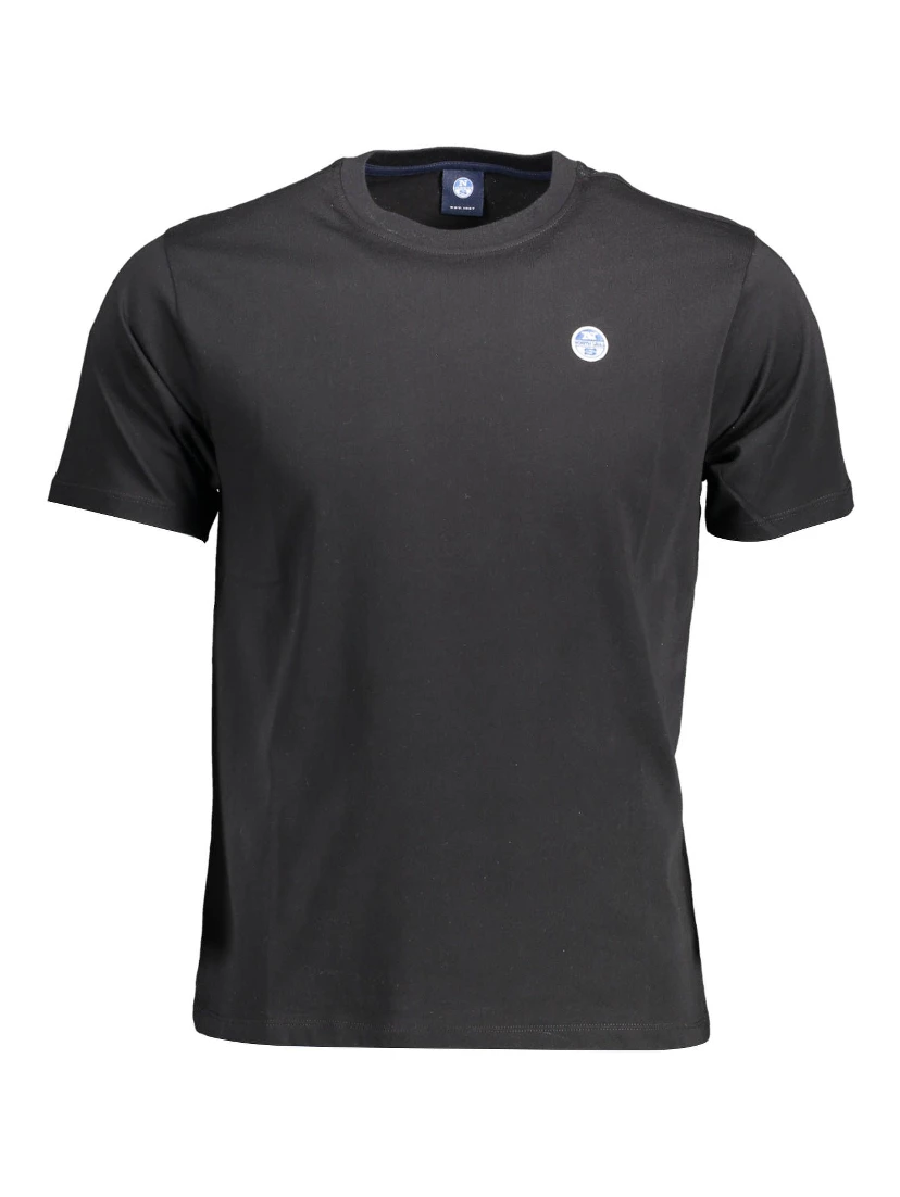 Black Cotton T-Shirt