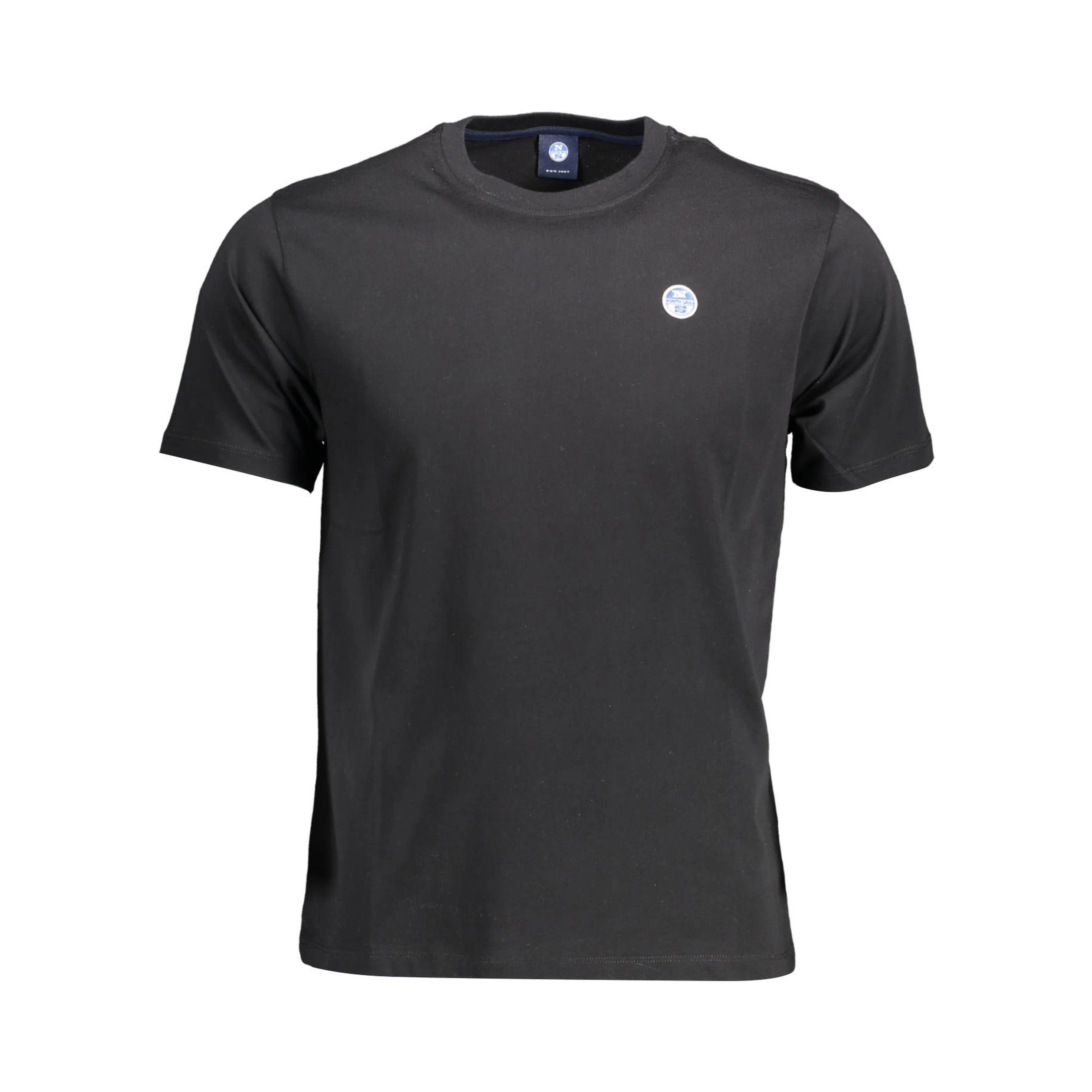 Black Cotton T-Shirt