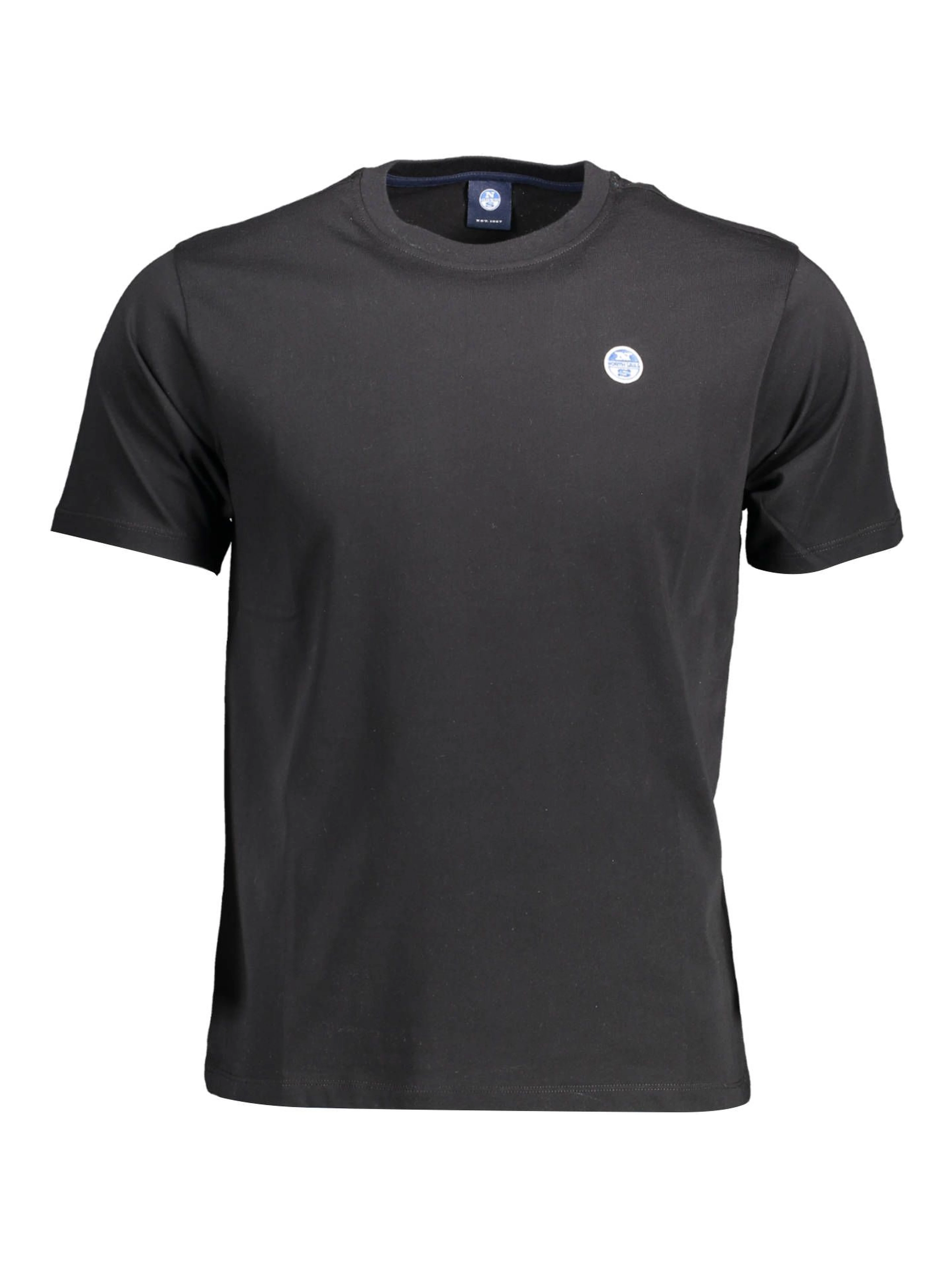 Black Cotton T-Shirt