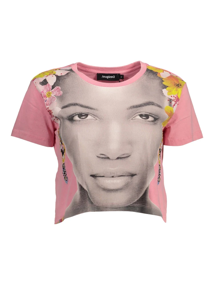 Pink Cotton T-Shirt
